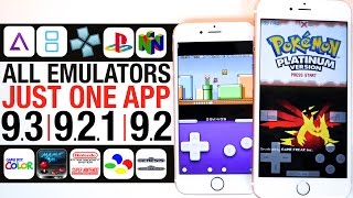 All Emulators iOS 93 921 amp 92  GBA NDS PSP PS1 amp N64 [upl. by Casabonne]