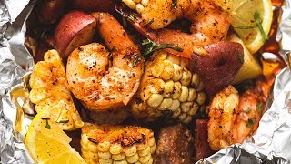 Shrimp Boil Foil Packs [upl. by Alletse]