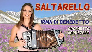 SALTARELLO ABRUZZESE Popolare IRMA DI BENEDETTO  Organetto Abruzzese Accordion [upl. by Nauq]