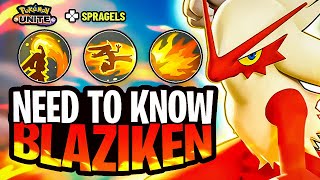 BLAZIKEN Pokemon Unite EVERYTHING You NEED To Know [upl. by Namad552]