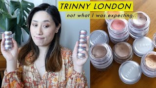 Review of Trinny London from a Fan with Swatches amp Demo [upl. by Eylrac219]