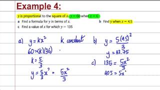 GCSE Maths Revision  Direct and Inverse proportion [upl. by Anigue]