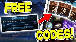 2024 ALL FREE ROCKET LEAGUE CODES [upl. by Jacklin]