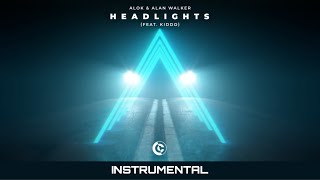 Alok amp Alan Walker  Headlights Instrumental [upl. by Ursula]