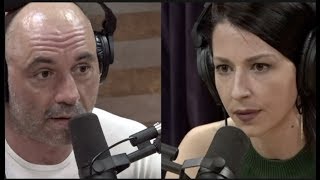 Abby Martins Views on Israel  Joe Rogan [upl. by Ettesyl359]