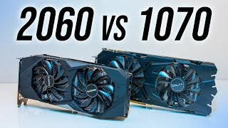 Nvidia RTX 2060 vs GTX 1070  Benchmarks amp Comparison [upl. by Ybbor]