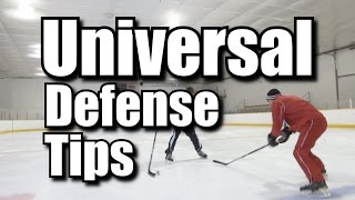 3 Universal Defensive Hockey Tips [upl. by Cowen]