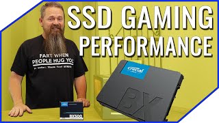 Does an SSD Make Games Faster [upl. by Aicenat]