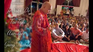 Je Sukh De Tan Tujhi Aaradhee  Guruji Shabad  Gurujis Soulful Shabads  Jai Guruji 🙏🌹 [upl. by Edda]