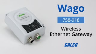 Wagos 758918 Wireless Ethernet Gateway [upl. by Nahshunn]