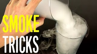 8 amazing SMOKE Experiments amp Tricks [upl. by Ahsam984]