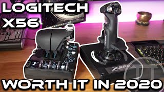 Logitech X56 HOTAS  worth it in 2020 [upl. by Burne109]