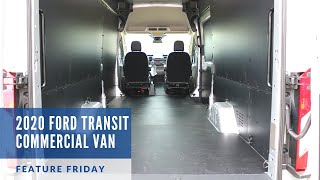 2020 Ford Transit Commercial Cargo Van  Feature Friday [upl. by Bor]