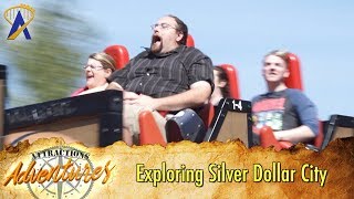 Exploring Silver Dollar City  Attractions Adventures [upl. by Vernice]