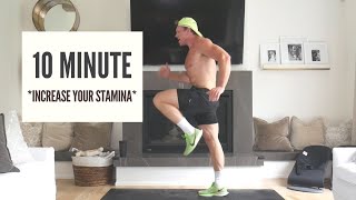 HOW TO RUN LONGER  Home Workout to IMPROVE STAMINA [upl. by Alrrats]