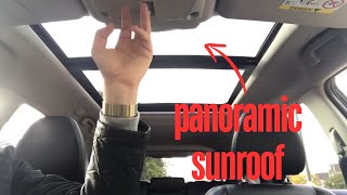 How it worksPanoramic Sunroof [upl. by Suirradal]