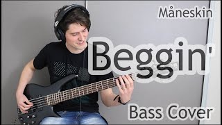 Måneskin  Beggin Bass Cover With Tab [upl. by Aldrich]