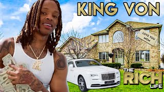 King Von  The Rich Life  Rolls Royce Wraith House for Mom Icebox O Block Chain amp More [upl. by Oatis605]