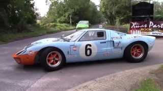 Gulf Racing Ford GT40  Sound and Accelerations [upl. by Charlet]