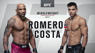 Romero vs Costa  Best Moments [upl. by Meagan222]