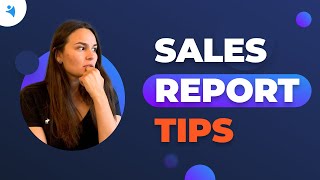 Sales Analytics Tips How to Write a Monthly Sales Report [upl. by Arhna382]