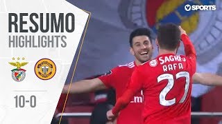 Highlights  Resumo Benfica 100 Nacional Liga 1819 21 [upl. by Dolorita412]