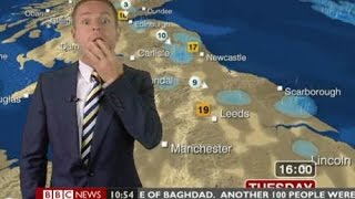 BBC Weatherman Finger Fail [upl. by Eded]