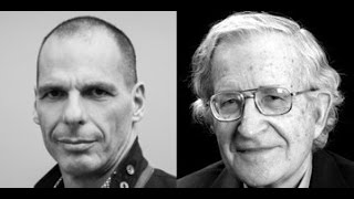 Yanis Varoufakis with Professor Noam Chomsky at NYPL April 16 2016  DiEM25 [upl. by Eugine741]