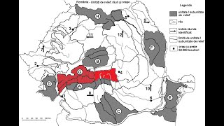 Carpații Meridionali  lecție de geografie  Geografia României [upl. by Adnavoj79]