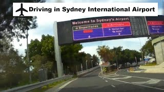 【Sydney drive South】International Airport terminal DepartureArrival and Parking [upl. by Alvina668]