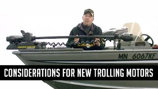 Considerations before Installing New Trolling Motors on Fishing Boats [upl. by Atonsah]