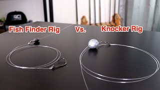 Fish Finder Rig vs Knocker Rig When To Use Each Rig [upl. by Anerec]