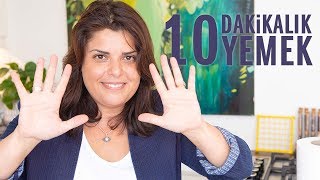 10 Dakikada Yapabileceğiniz 10 Yemek Tarifi [upl. by Ahsinak]