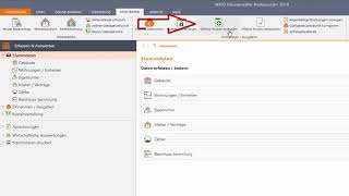 WISO Hausverwalter  Offene Posten erzeugen [upl. by Yrogerg]