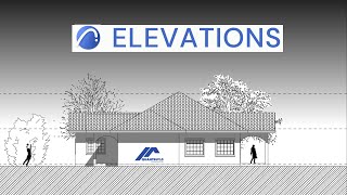 ArchiCAD Elevations  Settings and Illustration [upl. by Akinuahs]