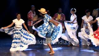 Sega folk dance of Mauritius [upl. by Eisnyl]