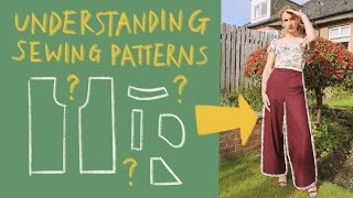 How to understand sewing patterns for beginners [upl. by Iaj]