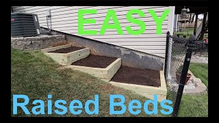 DIY Raised Garden Beds On a Slope [upl. by Harding]