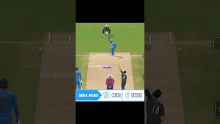 18 runs in 6 balls New Zealand Needs against India  Real Cricket 24 [upl. by Danila]