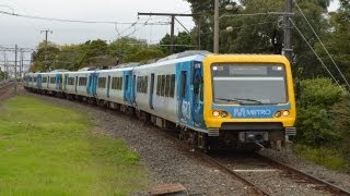 Metro trains around Melbourne 6 [upl. by Amsirp]