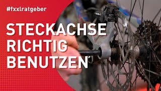 Steckachse richtig benutzen [upl. by Nadnerb]