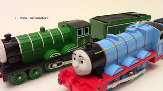 Custom Alfred 98462 amp Crovan 87546 Trackmaster Thomas amp friends Thomas y sus amigos [upl. by Orelle904]