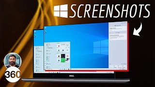 How to Take Screenshots in Windows 10 Laptops and Desktops 4 Easy Ways to Take Screenshots [upl. by Sabah666]