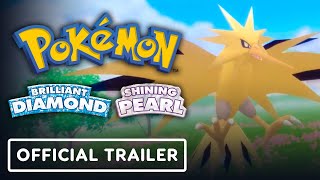 Pokemon Brilliant Diamond amp Shining Pearl  Official Legendary Encounters Trailer [upl. by Chadburn]