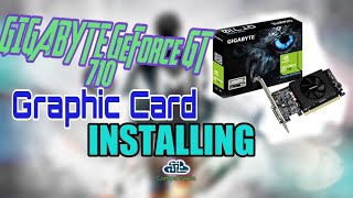 How to Install Gigabyte Nvidia GeForce GT 710 graphics card in your PC  Compu Geeks [upl. by Mcfarland]