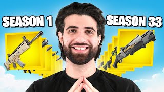 Ranking the BEST Weapon from EVERY Fortnite Season [upl. by Bevus284]