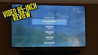 VIZIO 65Inch VSeries 4K UHD LED HDR Smart TV Review [upl. by Aneladdam]