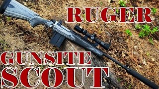 Ruger Gunsite Scout Review  Gunscom [upl. by Kolivas]