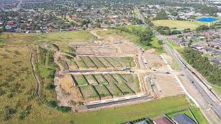 The Rise Pakenham Construction Update February 2024 [upl. by Eillom]