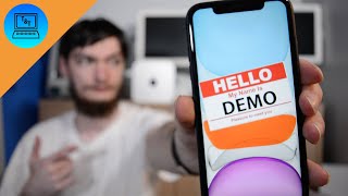 How to Erase a DEMO iPhone DISCLAIMER [upl. by Pouncey]